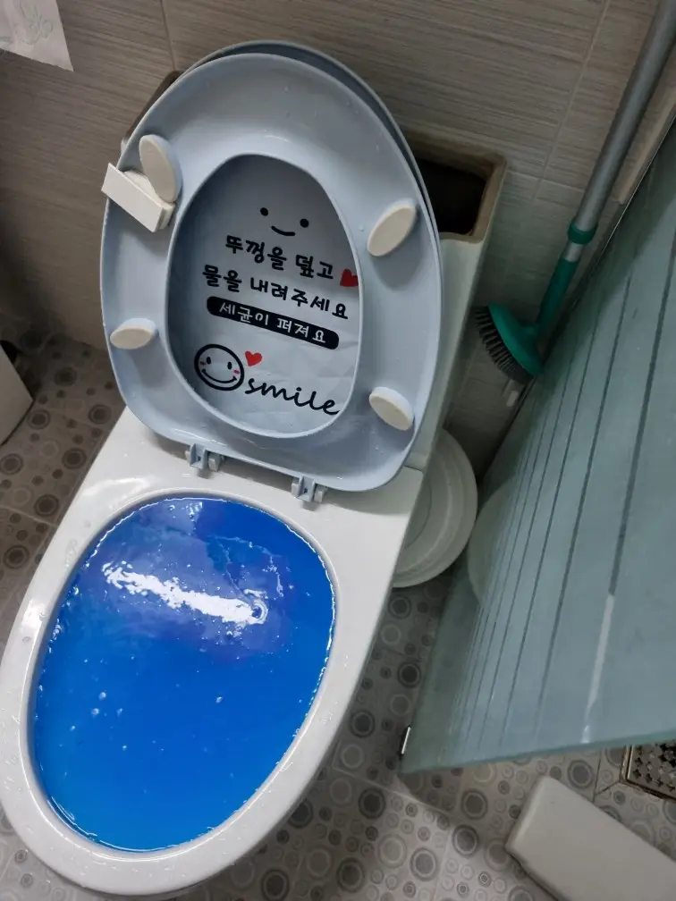 변기막힘 관통 1